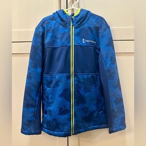 Free Country Navy and Neon Jacket- 7/8